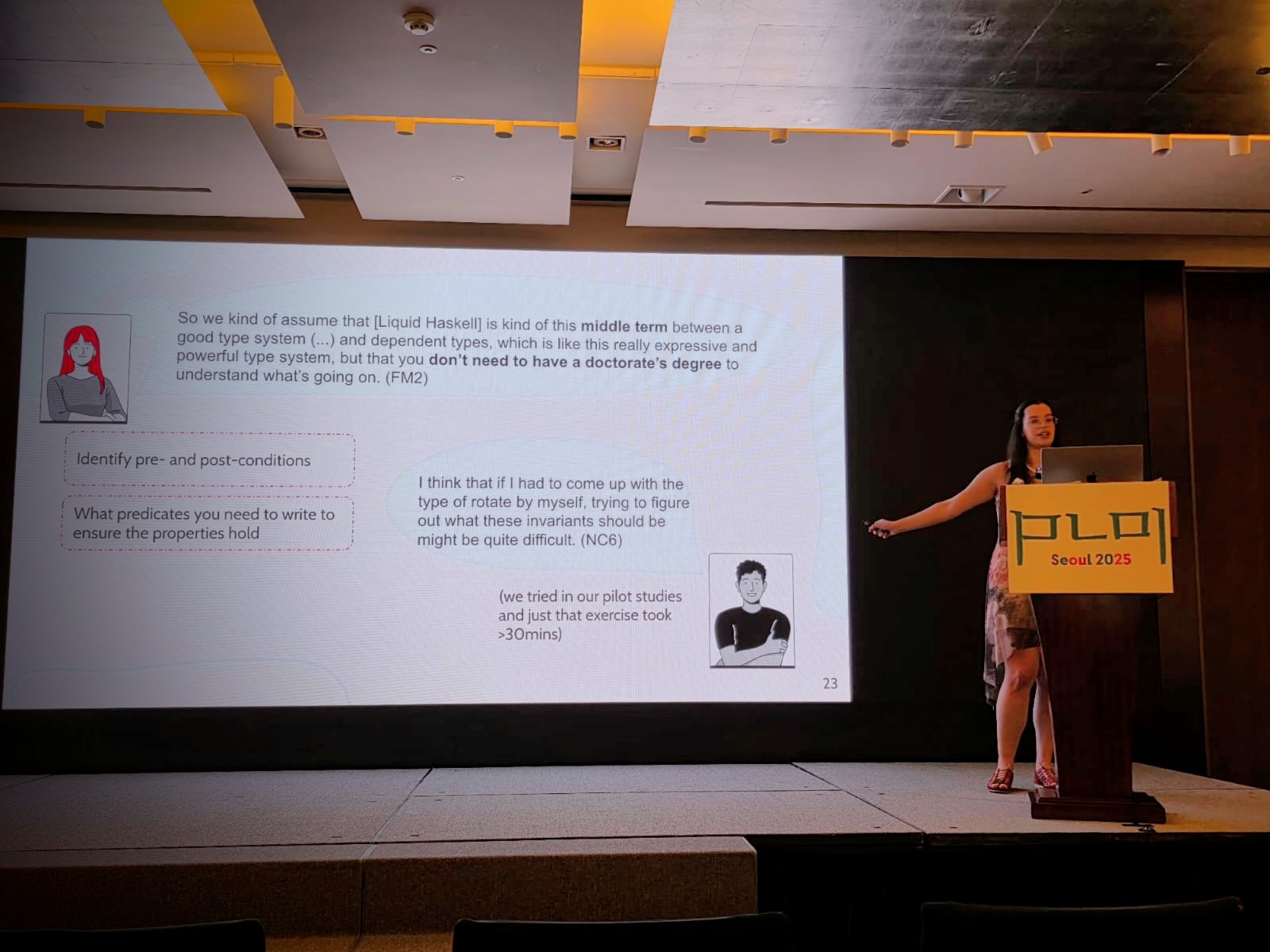 Catarina Gamboa at PLDI 2025